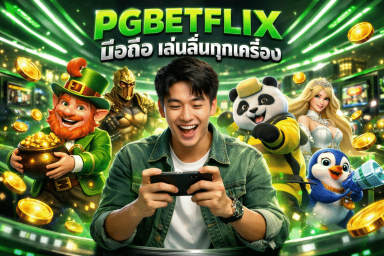 PGBETFLIX มือถือ เล่นลื่นทุกเครื่อง