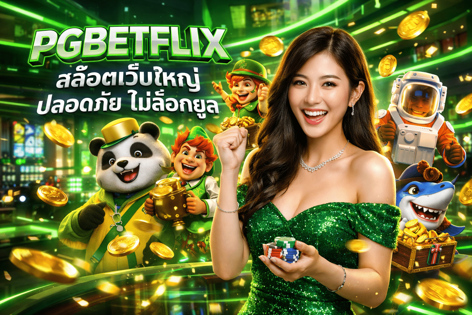 PGBETFLIX สล็อตเว็บใหญ่ ปลอดภัย ไม่ล็อคยูส